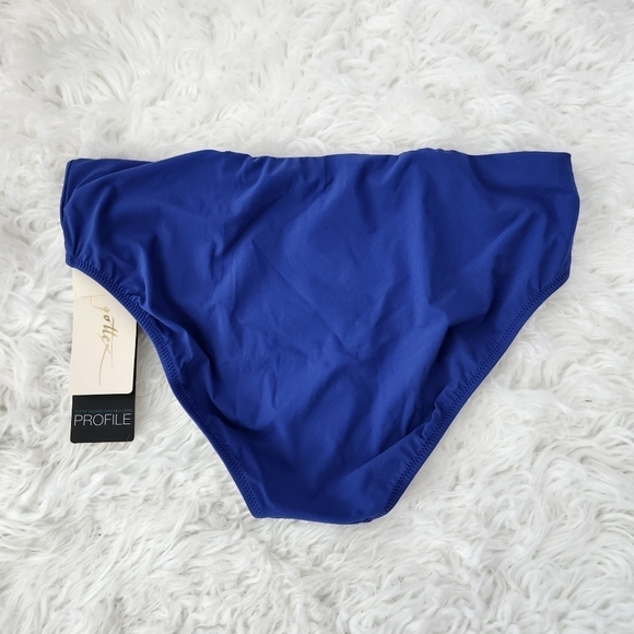 PROFILE BY GOTTEX TUTTI FRUTTI SHIRRED TANKINI BOTTOM. Size US 10. New. - Picture 6 of 10